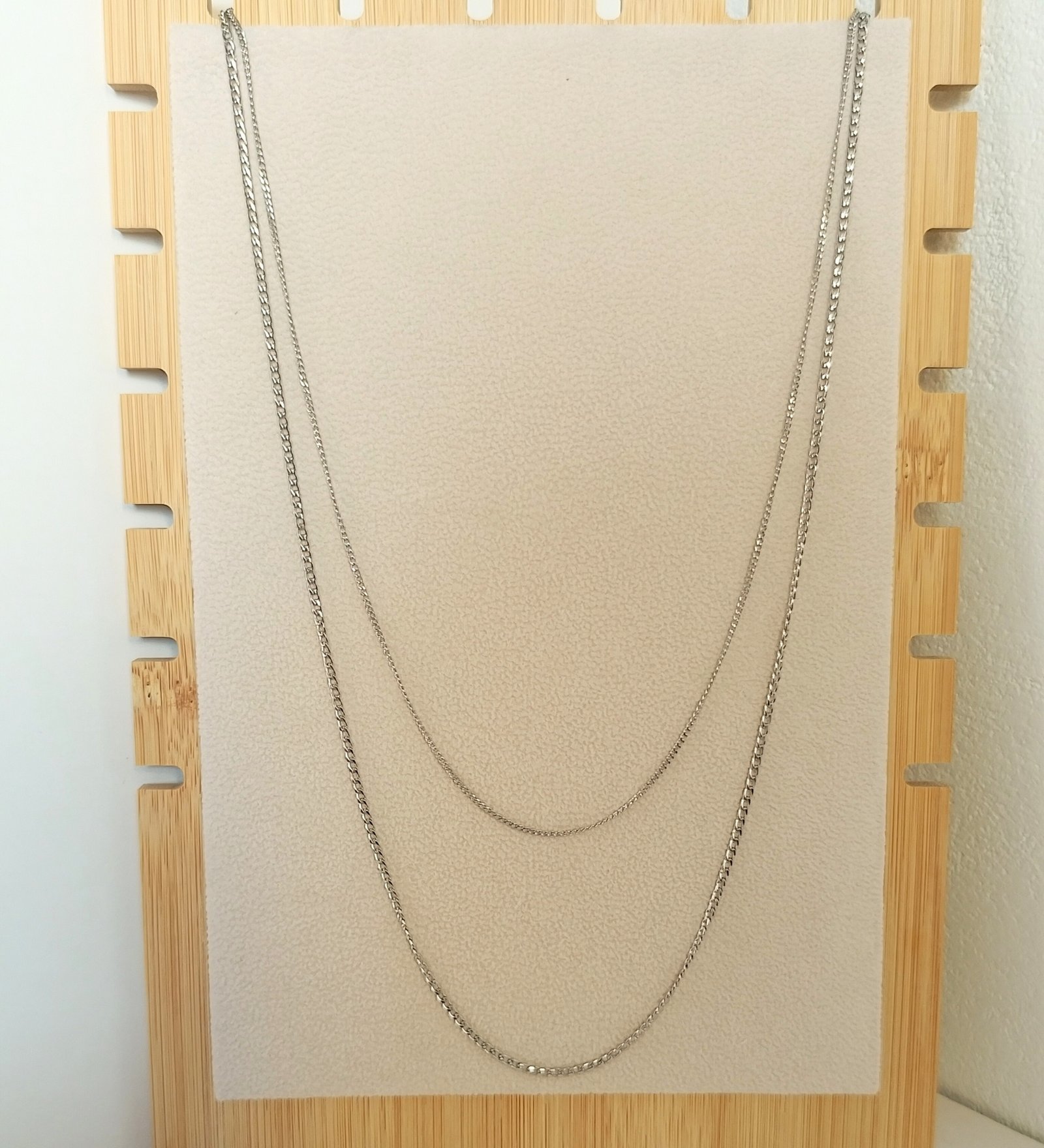 Collar Rectangular con texto / fecha manuscrita