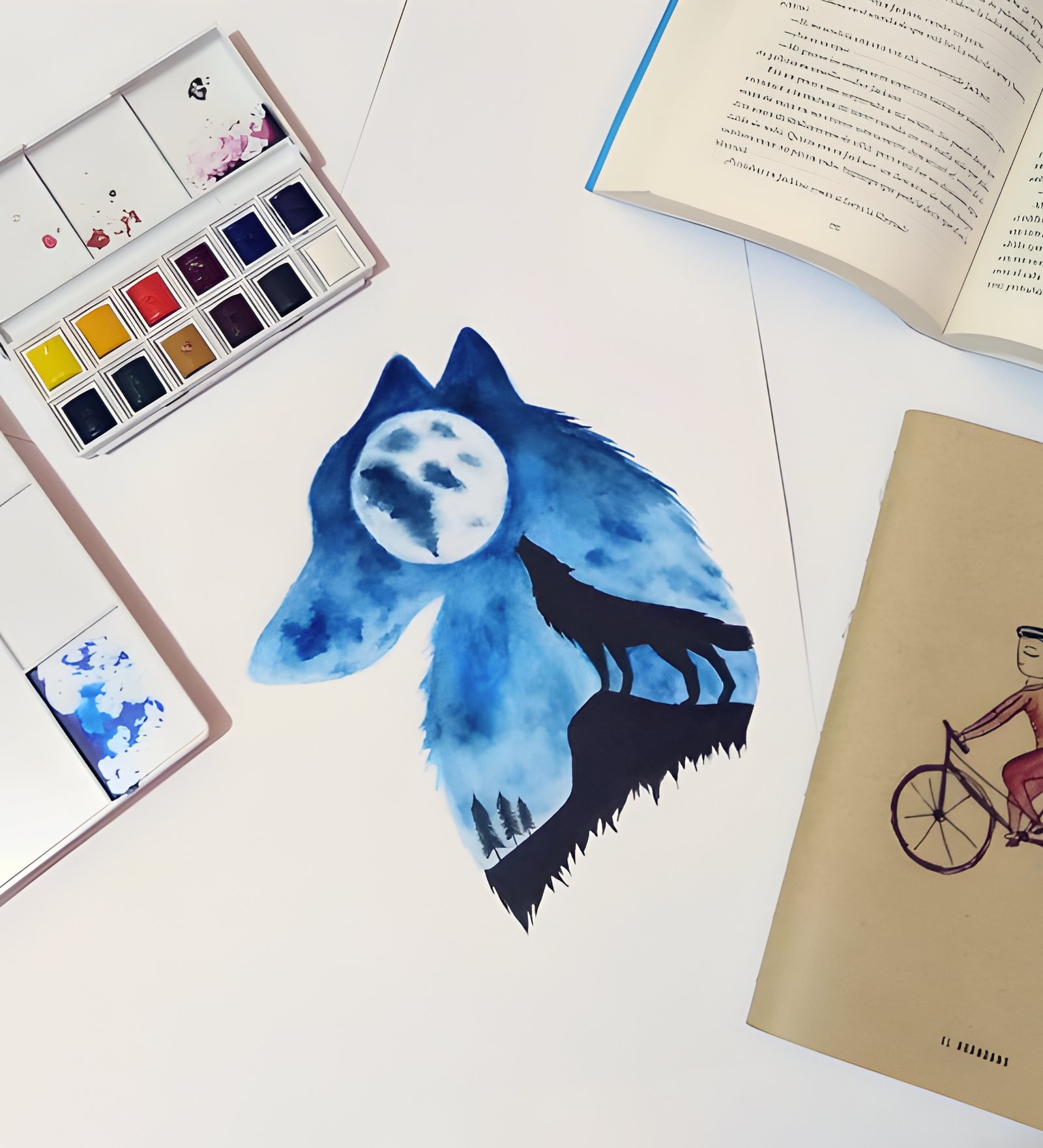 Collar Estilo militar con dibujo