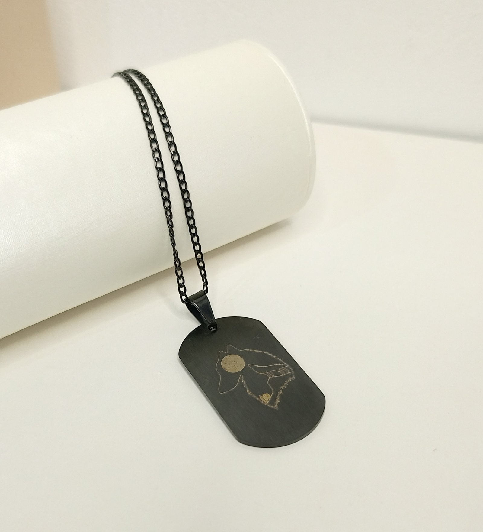 Collar Estilo militar con dibujo